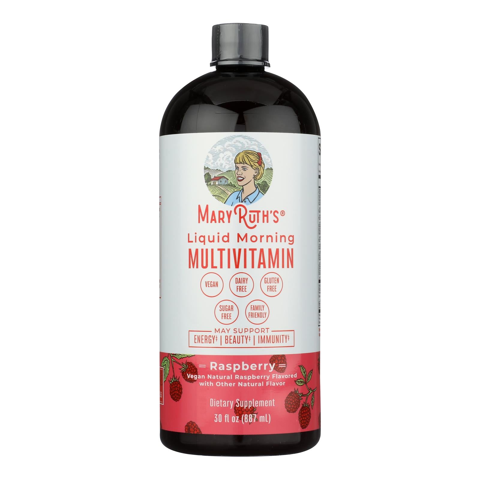 Mary Ruth's - Multi Vit Lq Morn Rasp - EA of 1-30 OZ