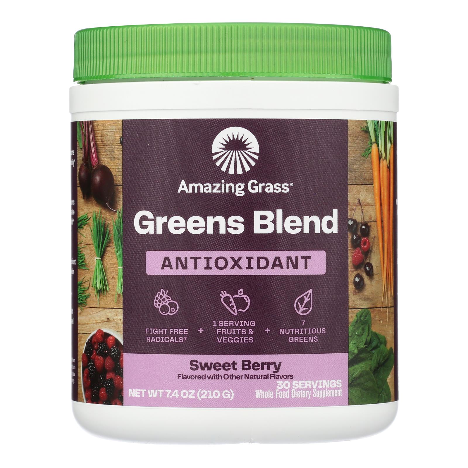 Amazing Grass - Green Superfd Orac 30 Ser - EA of 1-7.4 OZ