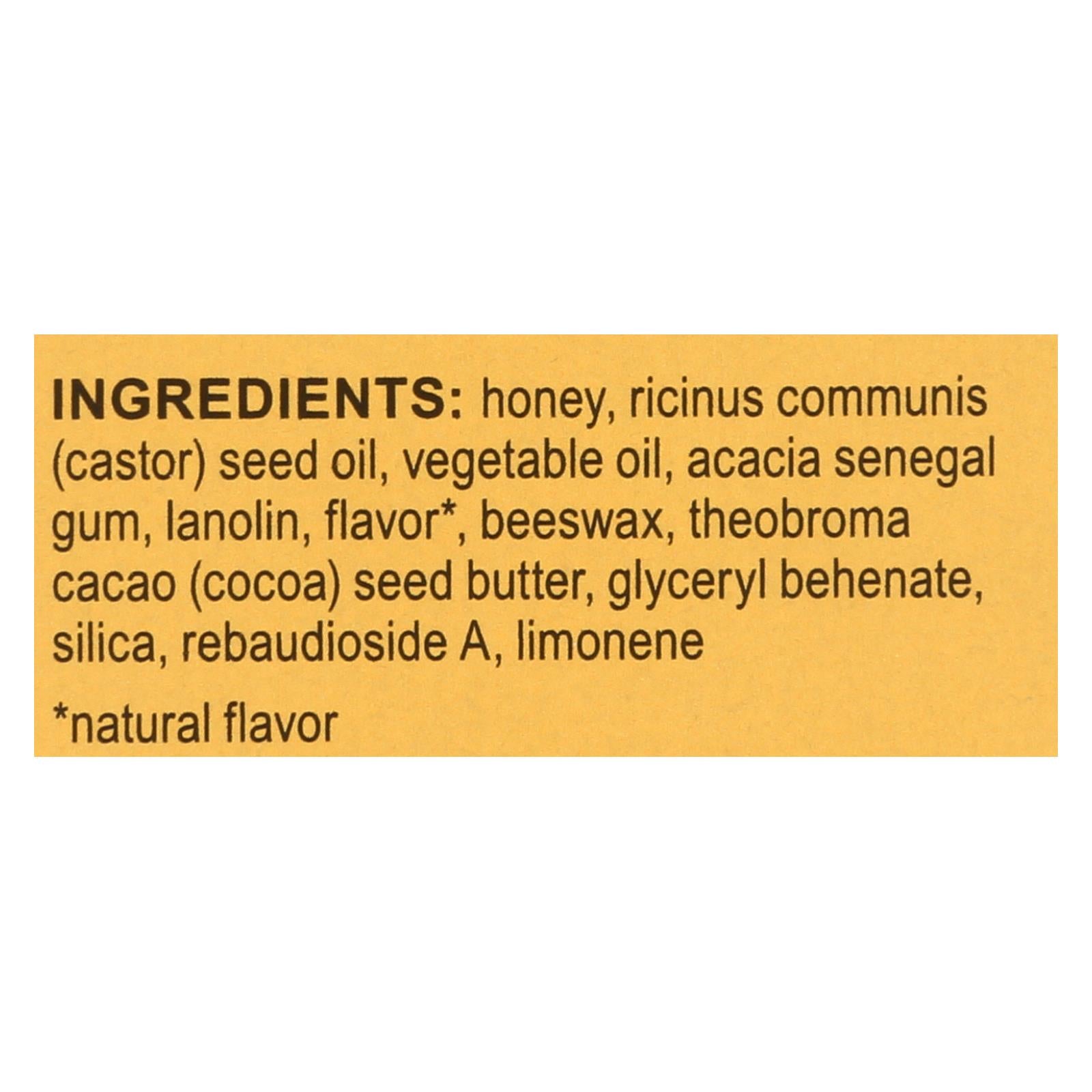 Burt's Bees Conditioning Lip Scrub With Honey - Case of 4 - .25 OZ