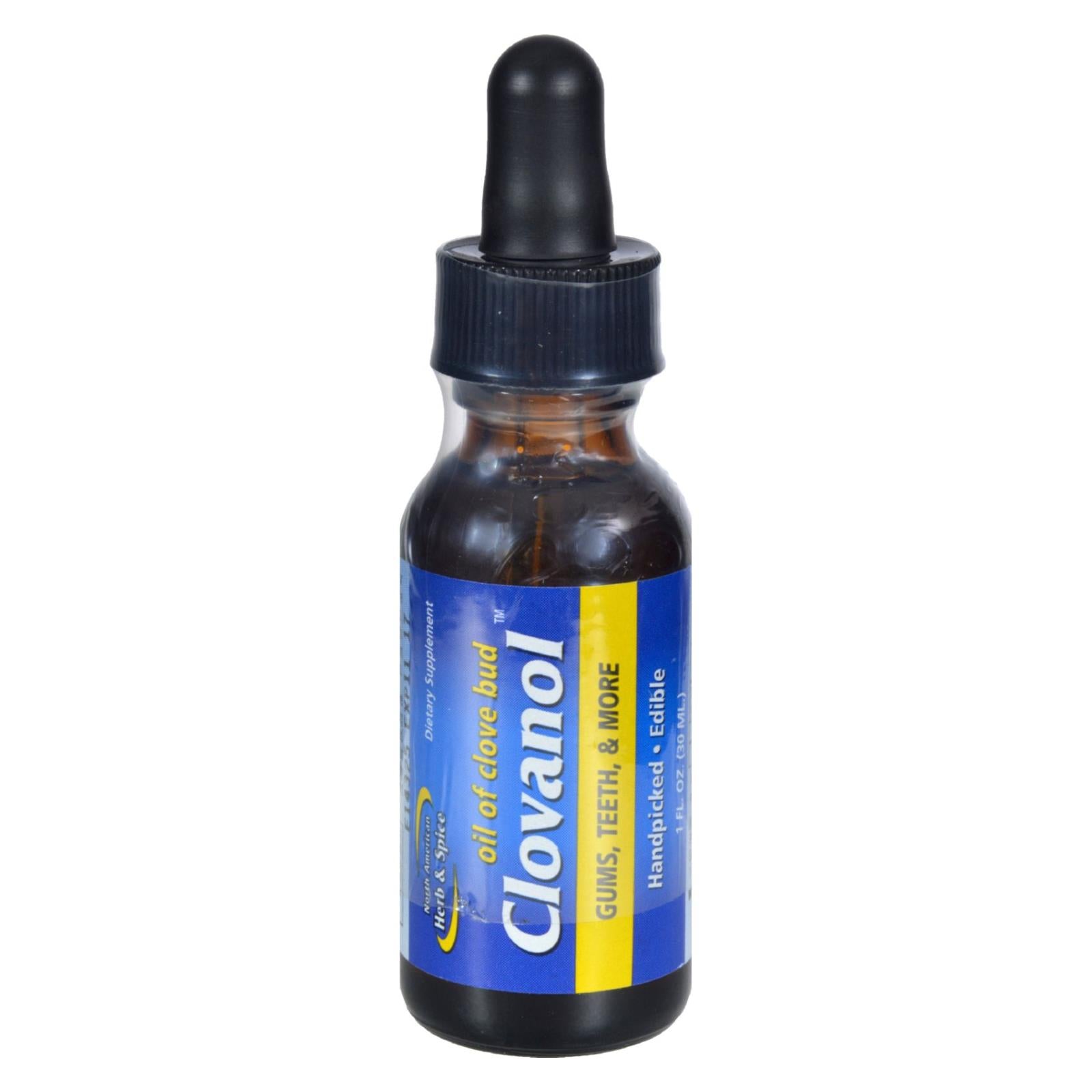 North American Herb and Spice Clovanol Oil of Clove Bud - 1 fl oz