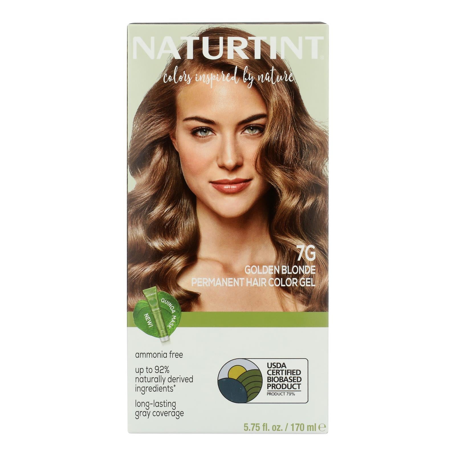 Naturtint Hair Color - Permanent - 7G - Golden Blonde - 5.28 oz