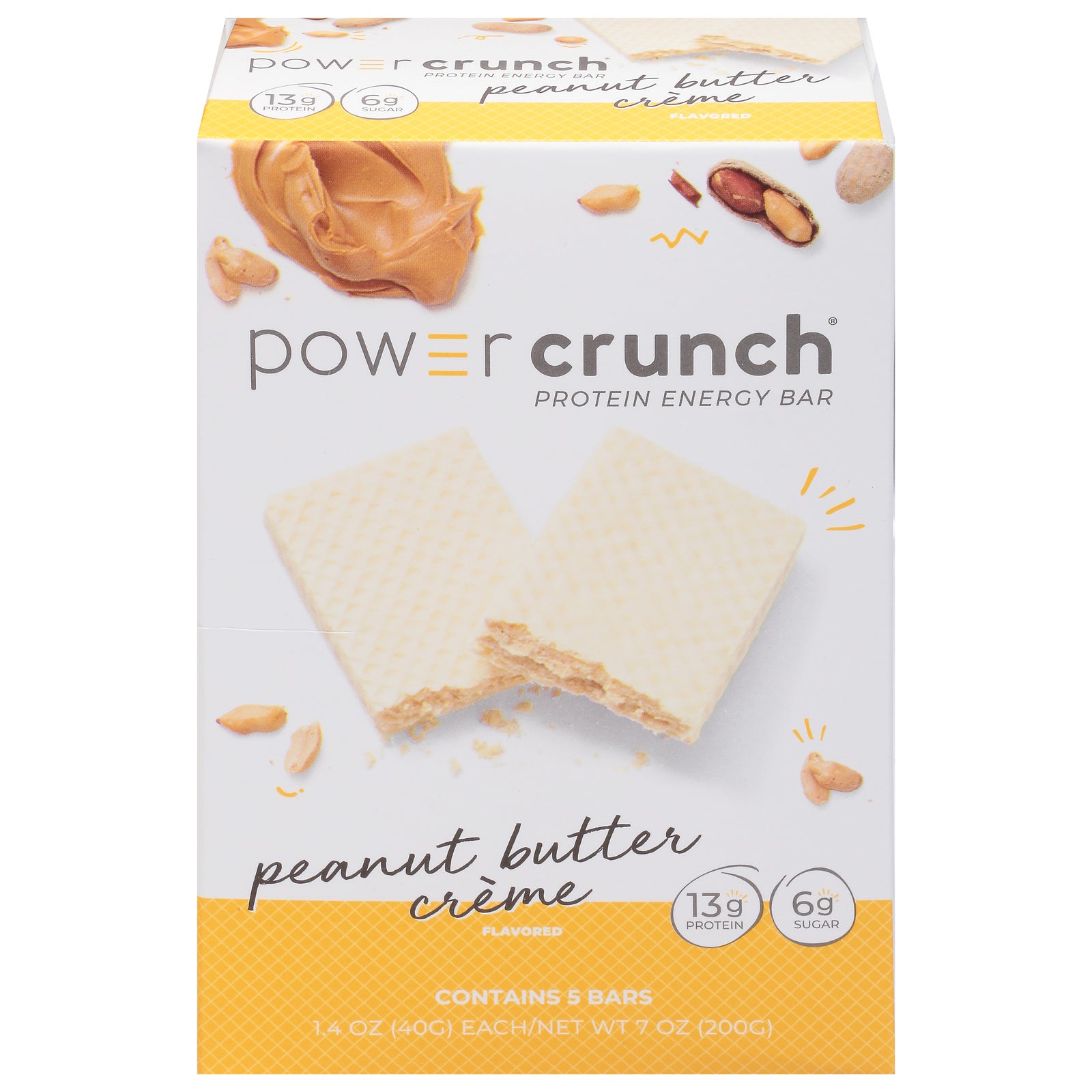 Power Crunch Protein Energy Bar - Case of 6 - 7 OZ