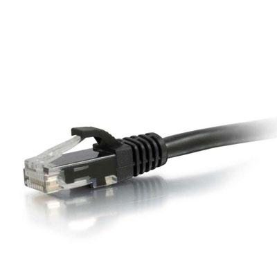 15Ft CAT6 Snagless Patch Cable - High-Quality Black Ethernet Network Cable