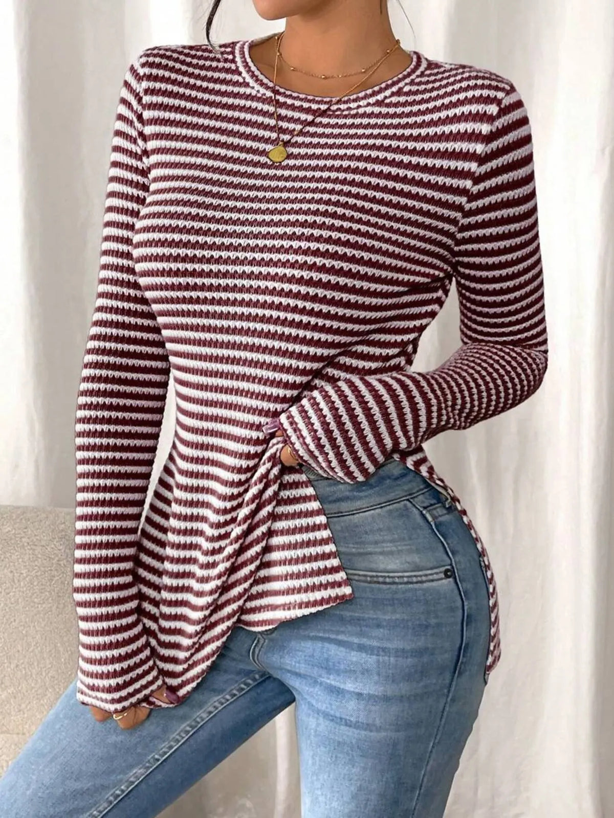 Burgundy / S