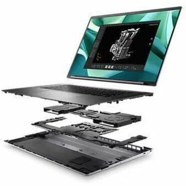 Dell Precision 5690 Workstation | 32GB RAM | 512GB SSD | 16" FHD Display | Titan Gray
