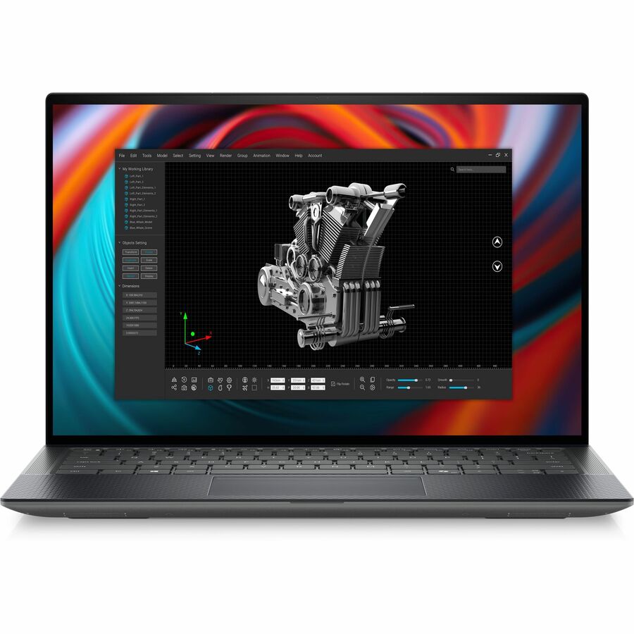 Dell Precision 5490 14" Mobile Workstation | 32GB RAM | 512GB SSD | NVIDIA RTX 1000 | Titan Gray