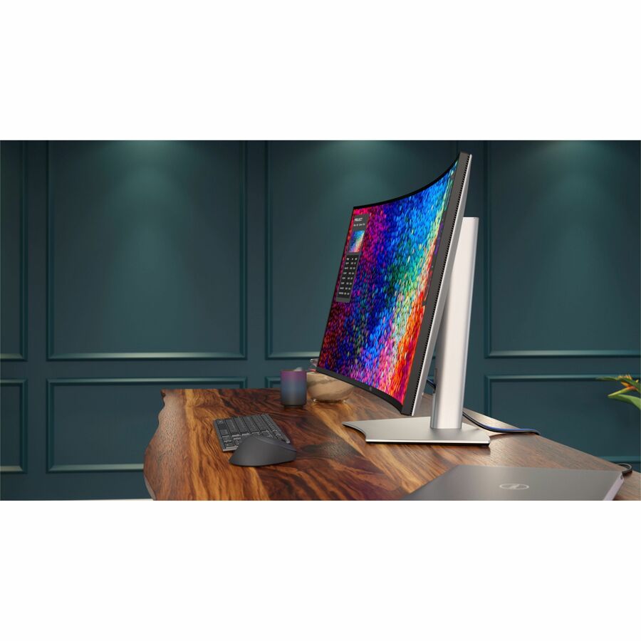 Dell UltraSharp U4025QW 40-Inch Curved 5K2K Monitor with 120Hz Refresh Rate and Eye Comfort Certification