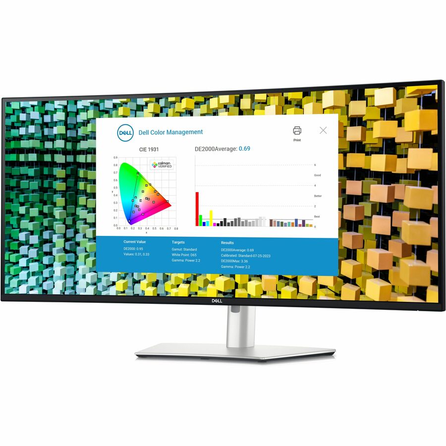 Dell UltraSharp U4025QW 40-Inch Curved 5K2K Monitor with 120Hz Refresh Rate and Eye Comfort Certification