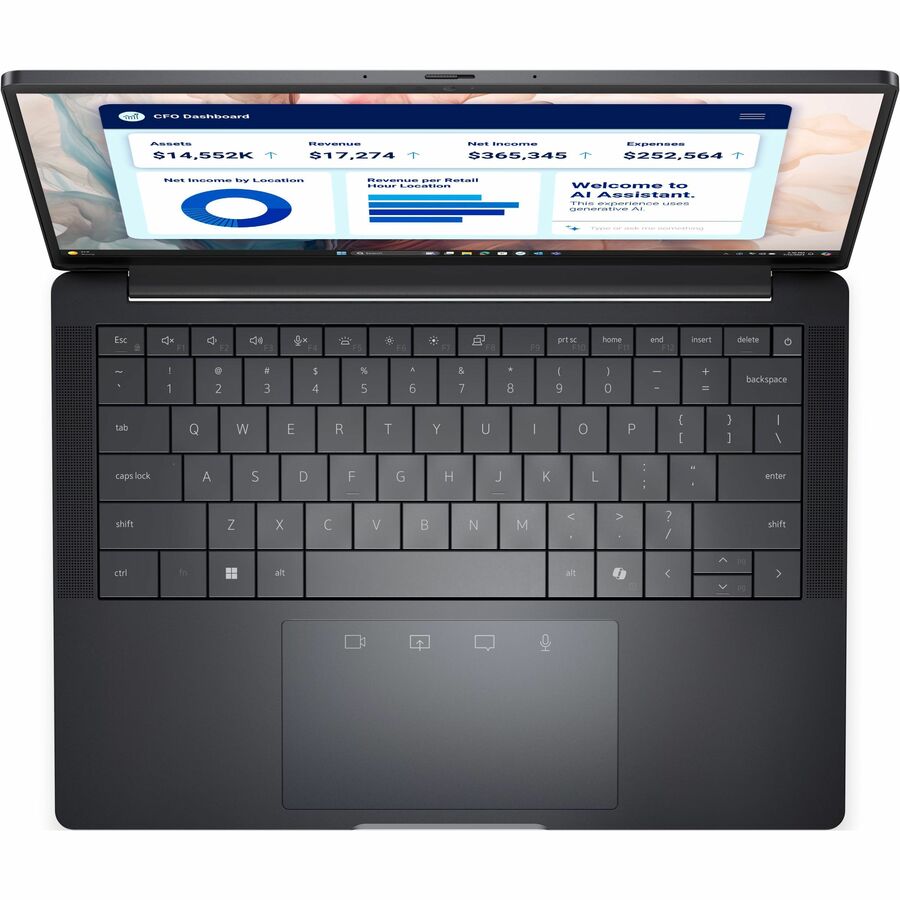 Dell Pro 13 Premium AI Laptop | 32GB RAM, 512GB SSD, 13.3" FHD Display, 20.80 Hours Battery