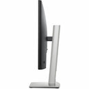 Side profile of the Dell P2725HE 27" Monitor emphasizing its elegant form and modern aesthetics.