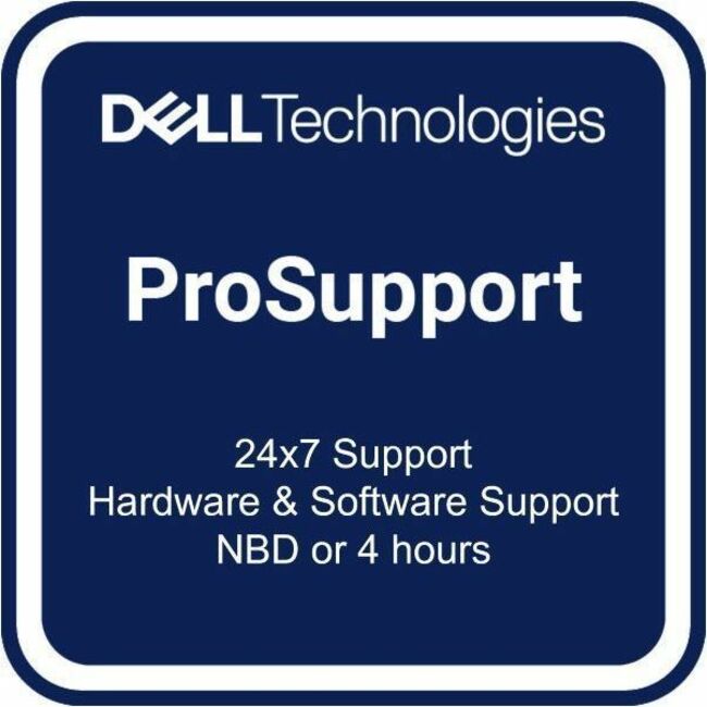 Dell ProSupport 4H Mission Critical Upgrade - 3 Year Fast Onsite Parts & Labor Response