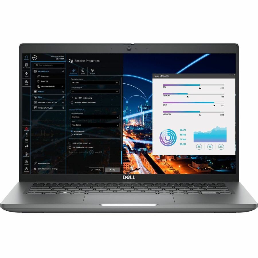 Dell Latitude 14" Touchscreen Laptop, Core Ultra 5, 16GB RAM, 512GB SSD, Titan Gray