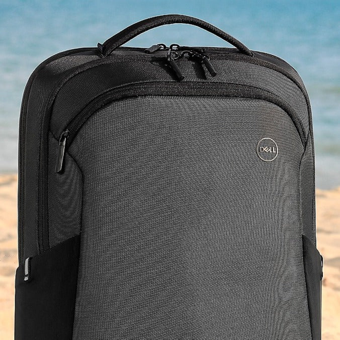 Dell EcoLoop Pro 17" Notebook Backpack - Black, Durable 840D Fabric, Stylish & Functional Design