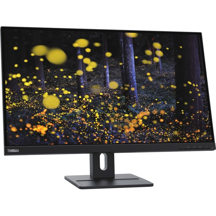 Lenovo ThinkVision E27q-20 27" WQHD Monitor - 2560x1440 IPS, 4ms Response, Raven Black