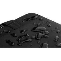 Water-resistant surface detail of the Dell EcoLoop Pro 16" Notebook Carrying Case, highlighting its protective features for modern professionals.