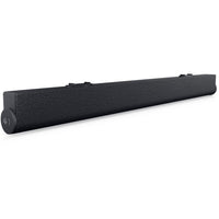 Dell Sound Bar Speaker | USB-C Ready | Elegant Black Design with Rich Audio Quality