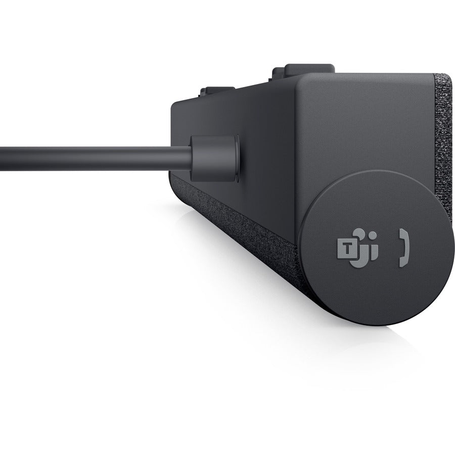 Dell Sound Bar Speaker | USB-C Ready | Elegant Black Design with Rich Audio Quality