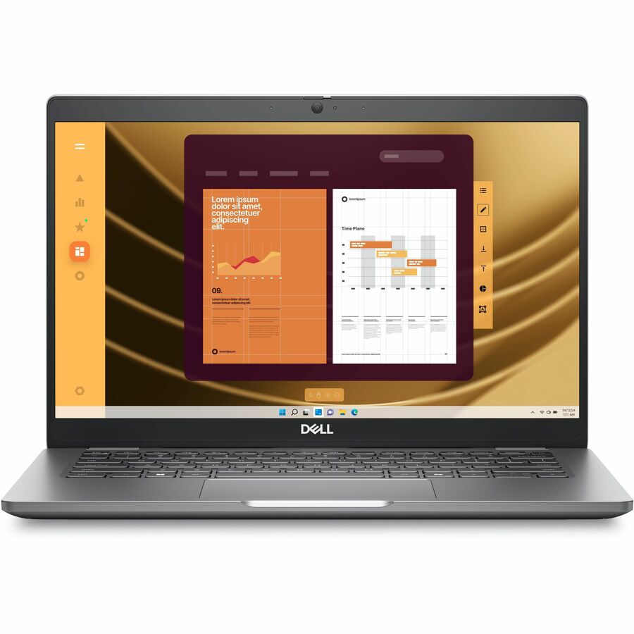 Dell Latitude 5350 13.3" 2-in-1 Laptop, 16GB RAM, 512GB SSD, Gray - Ultra-Portable & Eco-Friendly