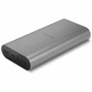 Another angle of the Dell 100W USB-C Power Bank, highlighting its compact and portable design, essential for travelers seeking reliable power solutions.