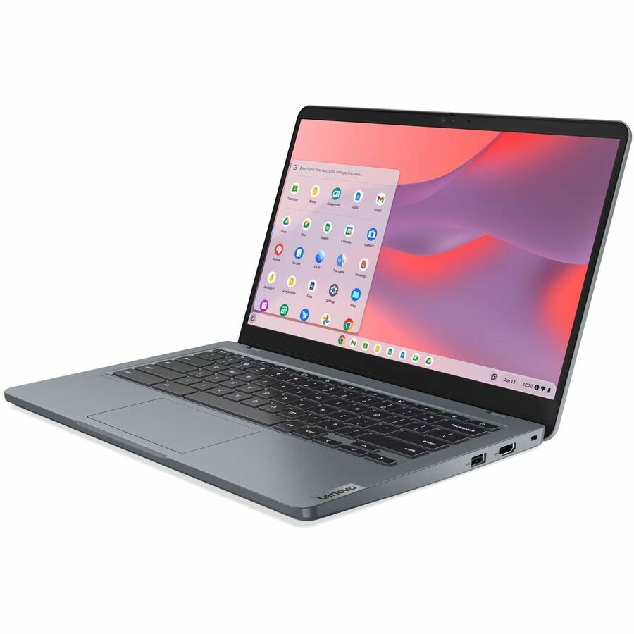 Lenovo 14E Chromebook Gen 3, 14" FHD, N100 Processor, 8GB RAM, Storm Gray - Ideal for Students