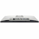 Rear connectivity options of the Dell U2424HE 23.8" FHD Monitor including USB-C and ports for seamless device integration.