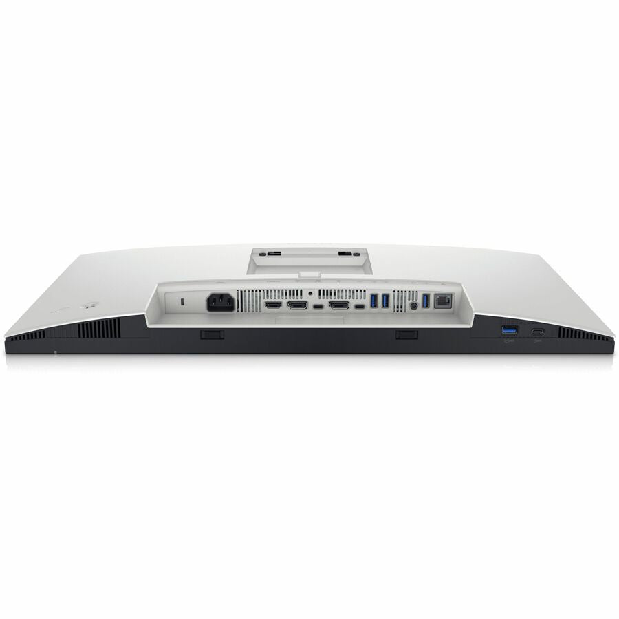 Rear connectivity options of the Dell U2424HE 23.8" FHD Monitor including USB-C and ports for seamless device integration.