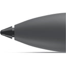 Close-up of a Dell PN7522W Replacement Pen Nib attached to an active pen, highlighting the sleek design and durable tip for seamless writing and drawing.