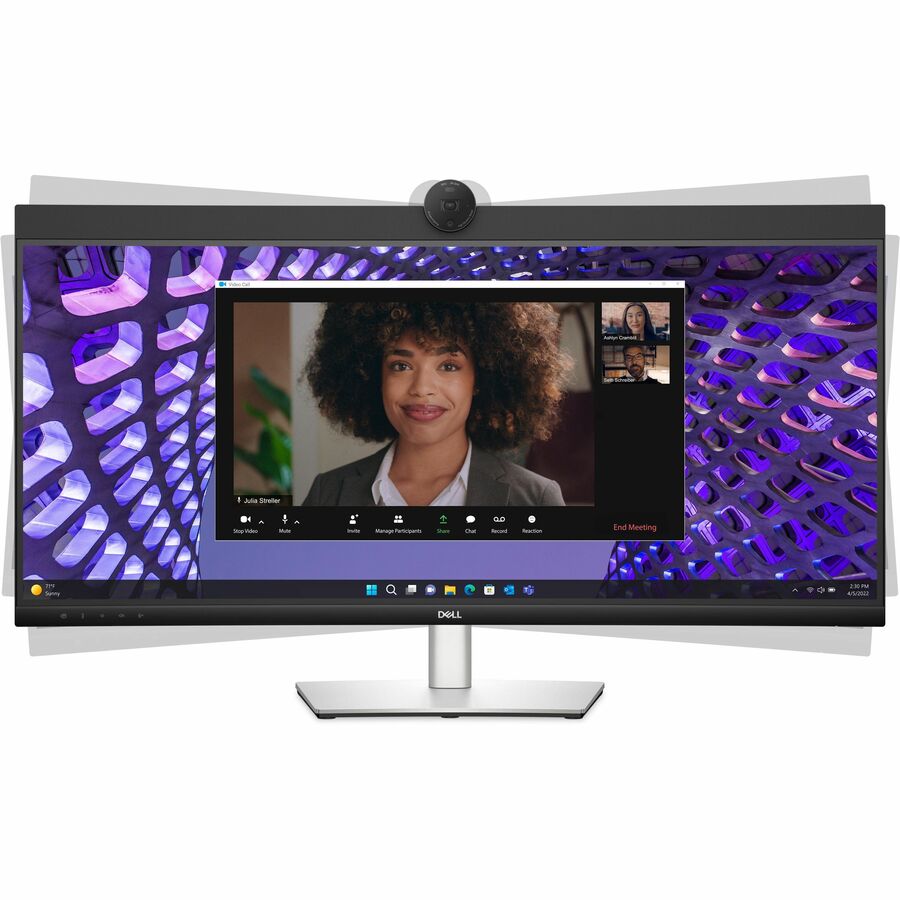 Dell P3424WEB 34-Inch Ultrawide Curved Monitor | UW-QHD 3440x1440 IPS | USB-C KVM | 21:9 Aspect Ratio
