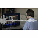 Dell WH3024 Wired Headset with AI Noise Cancellation & Boom Mic - Clear Voice & Comfort