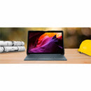 Dell EcoLoop Rugged Case for 13.3" Latitude 7350 displayed with vibrant screen, showcasing versatility and eco-friendly design.
