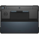 Back view of Dell EcoLoop Rugged Case for 13.3" Latitude 7350 with integrated pen holder, demonstrating its innovative features.