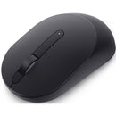 Angled view of the Dell MS300 Wireless Mouse, featuring its smooth surface and advanced wireless technology for seamless connectivity.