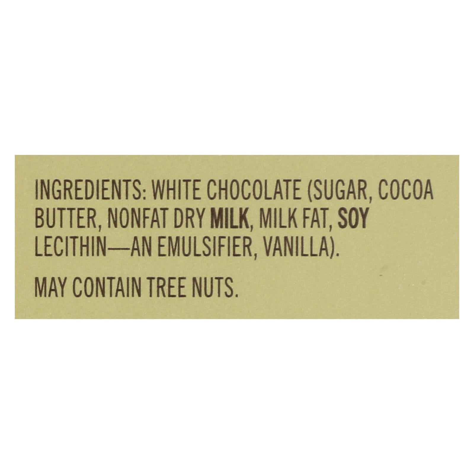 Ghirardelli 4 Oz White Chocolate Premium Baking Bar - Case of 12, Scored for Easy Measuring