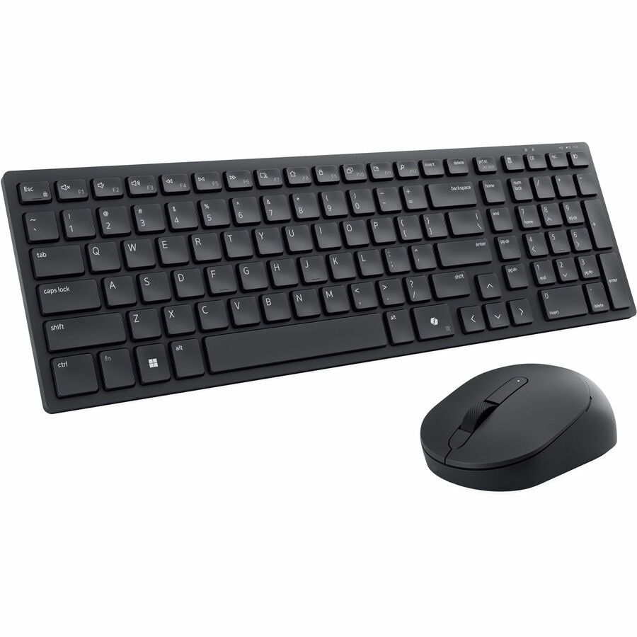 Dell KM555 Silent Wireless Keyboard And Mouse Combo - Compact Design For Quiet Productivity