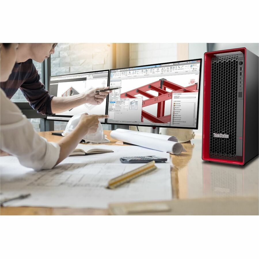 Lenovo ThinkStation P5 Workstation - Intel Xeon W3 2423, 16GB RAM, 512GB SSD, Windows 11 Pro