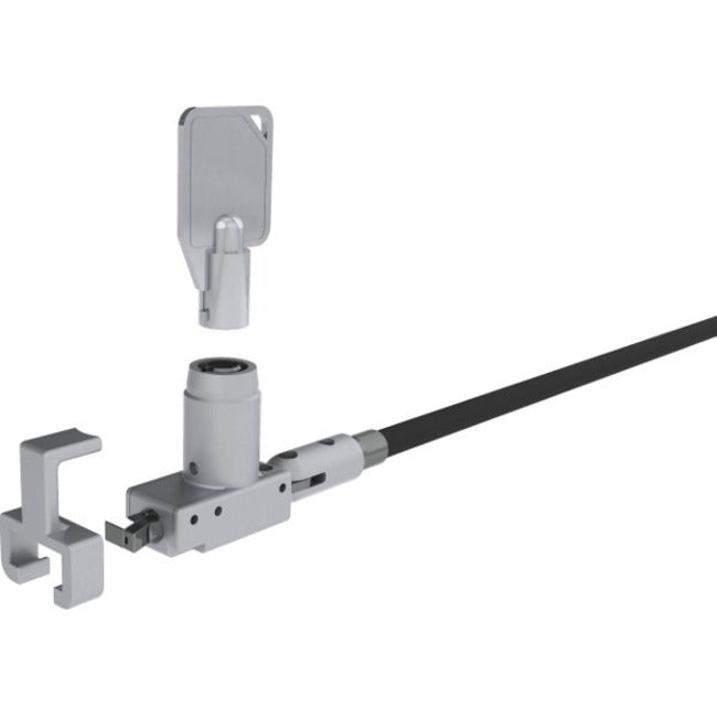 Noble TZ04T Laptop Security Wedge Lock for Dell Latitude - 6' Steel Cable, 2 Keys, Cable Trap
