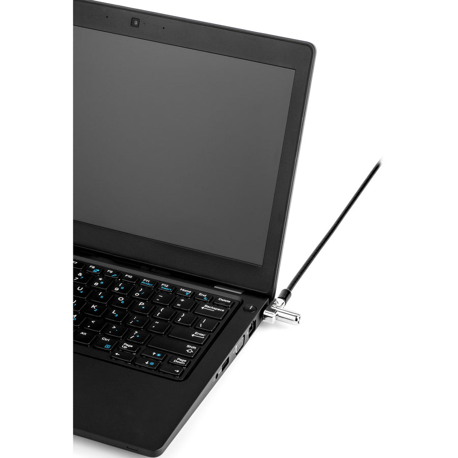 Kensington N17 Keyed Laptop Lock for Dell Wedge Slots - Strong Carbon Steel Security Solution