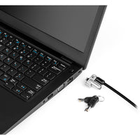 Kensington N17 Keyed Laptop Lock for Dell Wedge Slots - Strong Carbon Steel Security Solution
