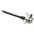 Kensington N17 Keyed Laptop Lock for Dell Wedge Slots - Strong Carbon Steel Security Solution