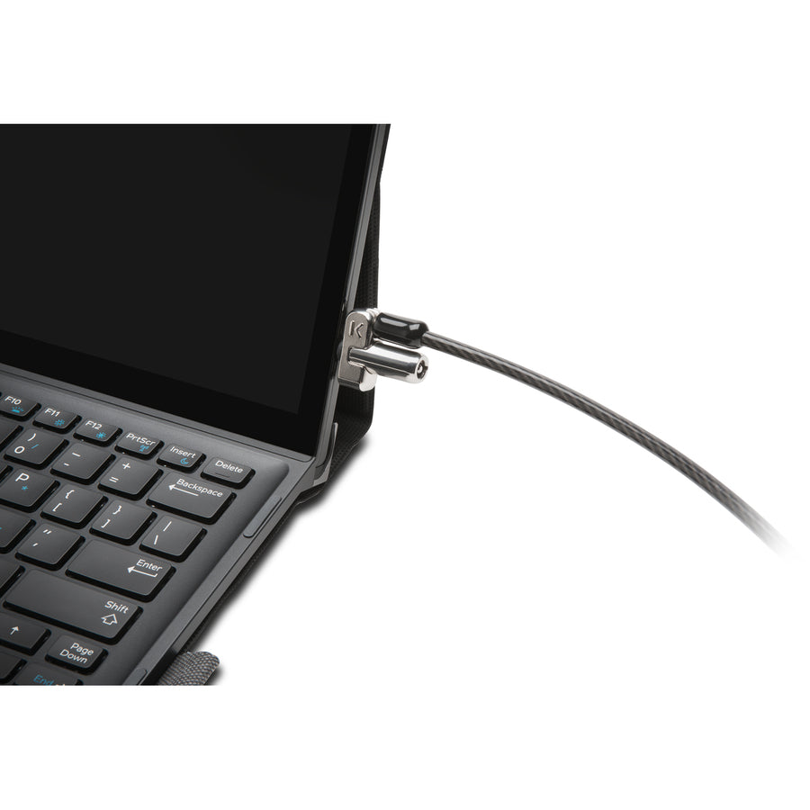 Kensington N17 Keyed Laptop Lock for Dell Wedge Slots - Strong Carbon Steel Security Solution