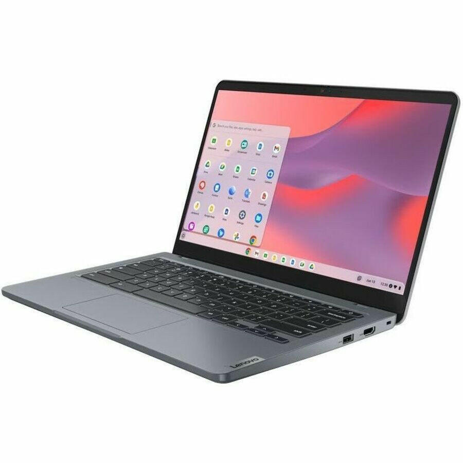 Lenovo 14E Chromebook Gen 3 N100 - 14" FHD Display, 4GB RAM, 32GB Storage, 14Hr Battery - Storm Gray