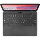 Lenovo 500E 12.2" Chromebook N100 4GB RAM 32GB Storage Graphite Gray 2-in-1 Versatile Device