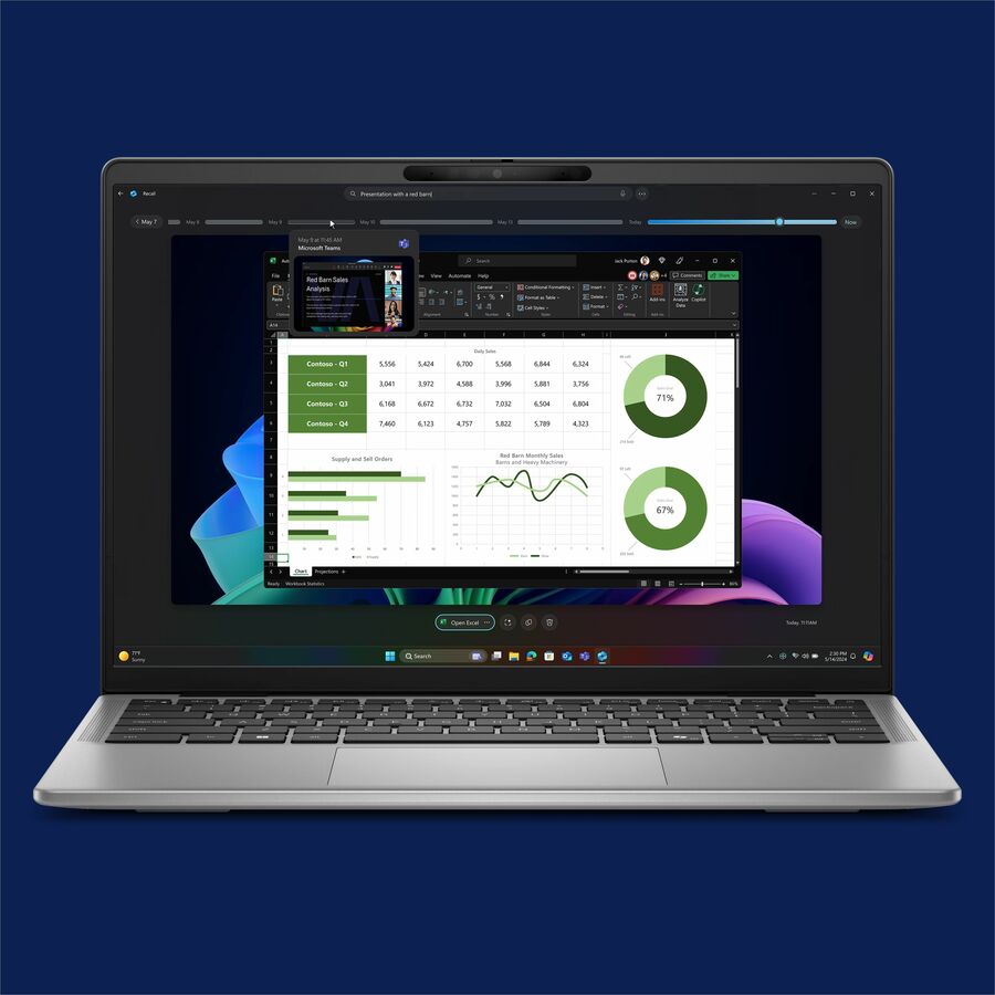 Dell Latitude 7455 Copilot Laptop - 16GB RAM, 512GB SSD, QHD Display, 22H Battery Life