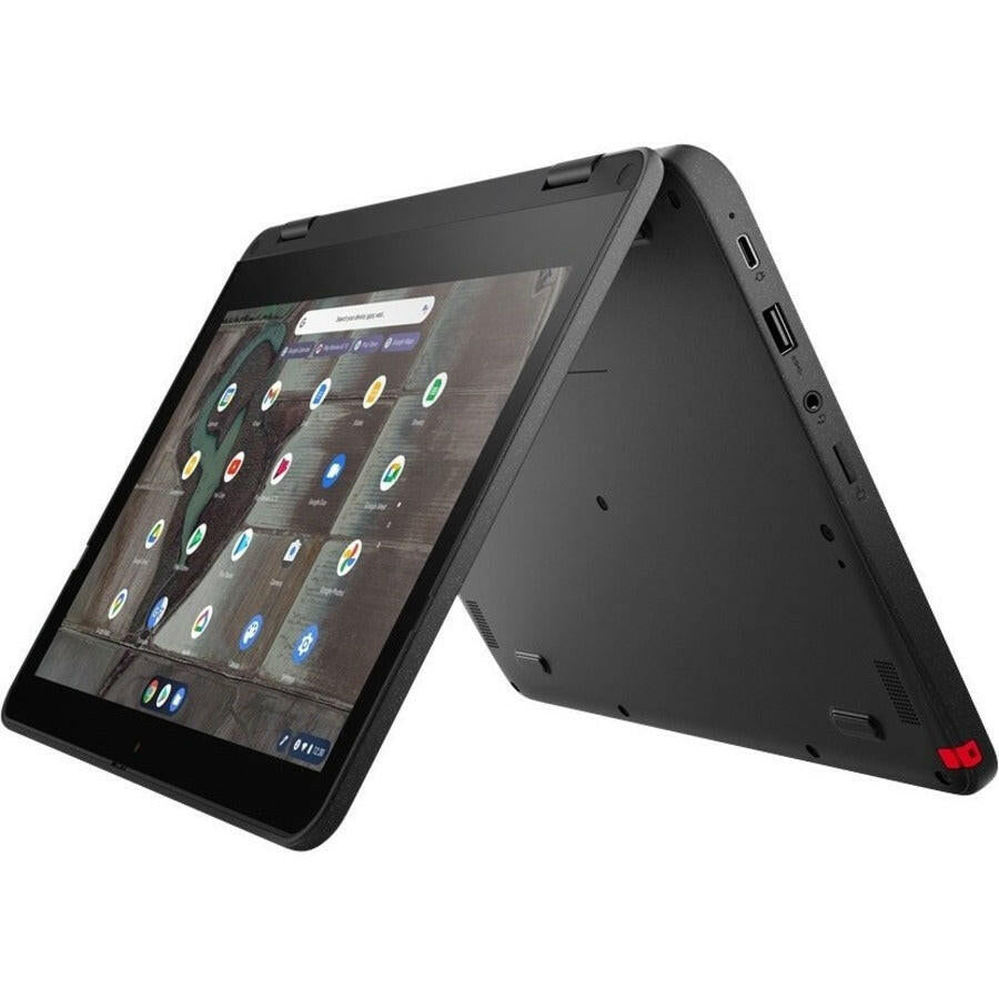 Lenovo 500e Gen3 11.6" 2-in-1 Chromebook N4500, Gray, Rugged Design, 12.10H Battery Life