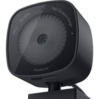Dell WB3023 Webcam - 60 FPS USB A, Auto-Focus, 2x Zoom, Built-In Microphone for Windows 10/11