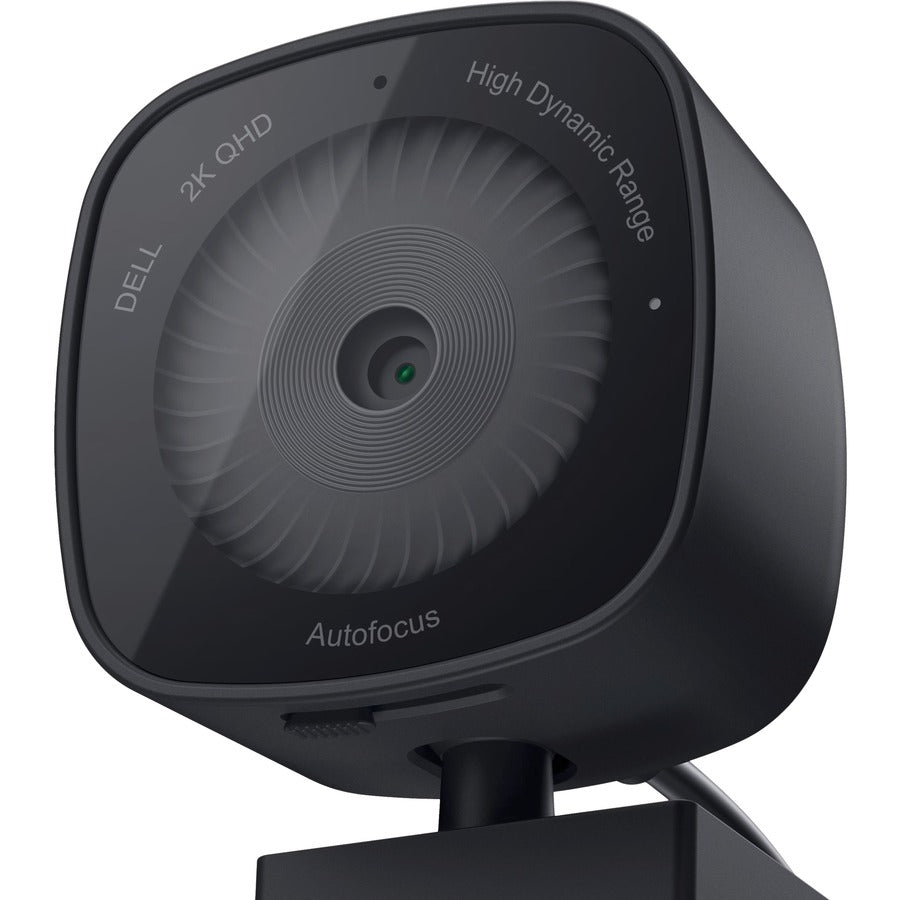 Dell WB3023 Webcam - 60 FPS USB A, Auto-Focus, 2x Zoom, Built-In Microphone for Windows 10/11