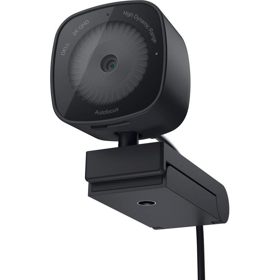 Dell WB3023 Webcam - 60 FPS USB A, Auto-Focus, 2x Zoom, Built-In Microphone for Windows 10/11