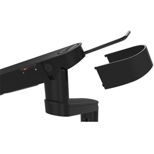 Dell Dual Monitor Desk Mount – Supports 2 Displays Up To 27" – Adjustable Arm – Fast Setup – Black