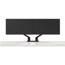 Dell Dual Monitor Desk Mount – Supports 2 Displays Up To 27" – Adjustable Arm – Fast Setup – Black