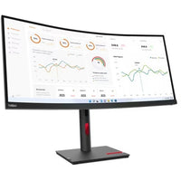 Lenovo ThinkVision T34w-30 34" UW-QHD Curved LED Monitor - 3440x1440, 21:9, 4ms, HDMI, USB-C Default Title